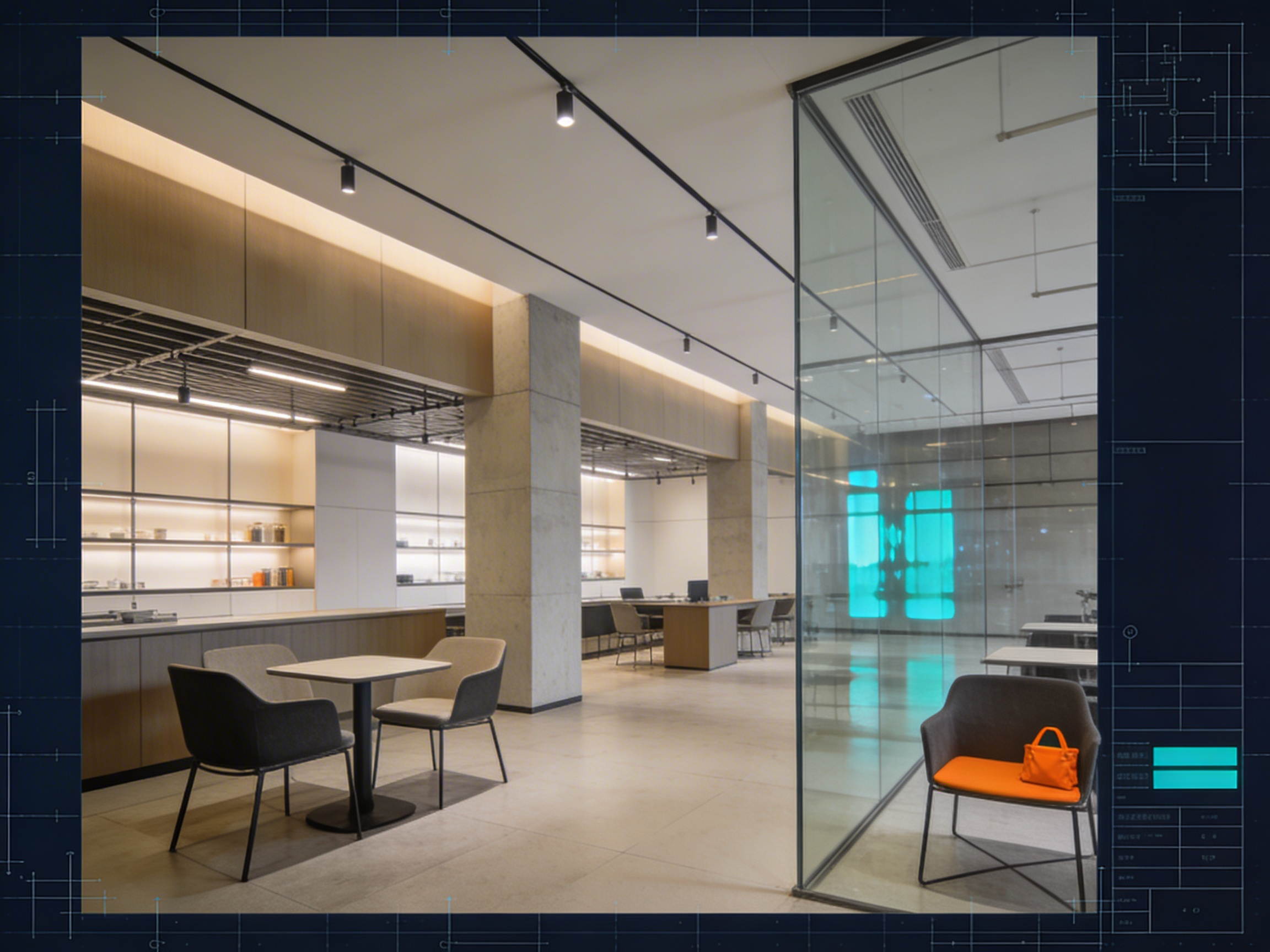 Irodatér újraosztás referencia projekt